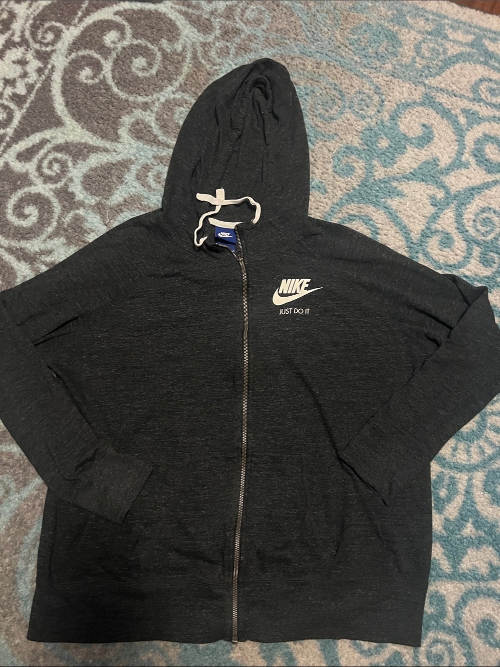 Nike Black Full-Zip Hoodie
